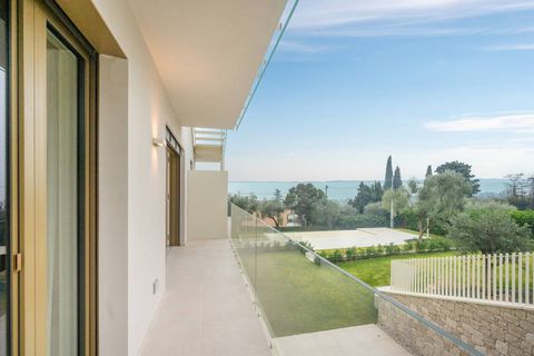 Elegant apartment for sale in Garda, completed in 2023, offers a refined and modern lifestyle. Located on the second floor of a complex with lift, the 65-square-meter interior features a cozy living room with dining area and open kitchen, a spacious ...