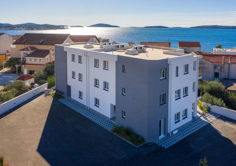 Introducing Apartment Blake Three, an exquisite jewel nestled in the picturesque coastal town of Sibenik. Boasting a prime location just a mere 100 meters from the tantalizing turquoise waters of the beach, this two-bedroom abode is a sanctuary of st...