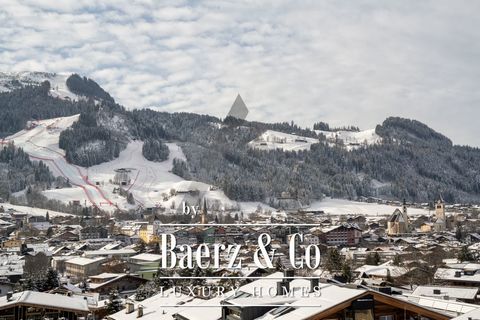 Construction of this beautiful Tirolean country house was completed in 2023. It is in a prime location, sunny and quiet, with fantastic panorama views of Kitzbühel. The property is spread out over four floors. On the ground floor, the entrance area l...