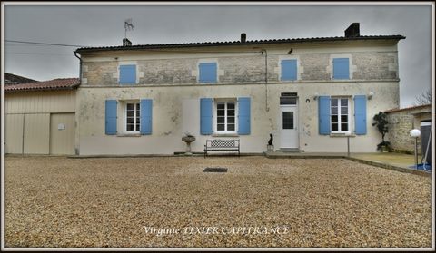 Dpt Charente Maritime (17), à vendre proche de MATHA maison P5 de 120 m² - Terrain de 2 795,00 m² - Plain pied
