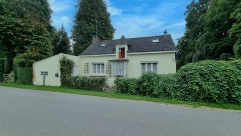 Location, Location best describes this lovely 2 bed house, sitting alongside the Nantes to Brest canal and is ready to move into being sold furhished.  The local village is only 1.5km away and just 13km to both the larger towns of Pontivy or Loudeac....