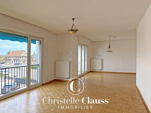 EXCLUSIVELY IN YOUR CHRISTELLE CLAUSS IMMOBILIER ORANGERIE AGENCY! Come and discover this bright apartment located in the heart of La Wantzenau. With its 144m2, this apartment offers generous space for your family. Located on the 1st floor of a small...
