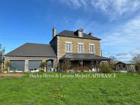 Dpt Calvados, Normandie (14 ), proche VIRE à vendre maison P6 avec dépendances et 2.4 hectares