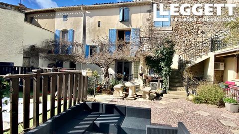 A17568 - Wonderful substantial 7 bedroomed character house of 210m2 plus three independent apartments (259 m2 total) all tastefully renovated to a high standard perfect for gîtes or B&B, sold fully furnished. Plus a large courtyard with plunge pool a...