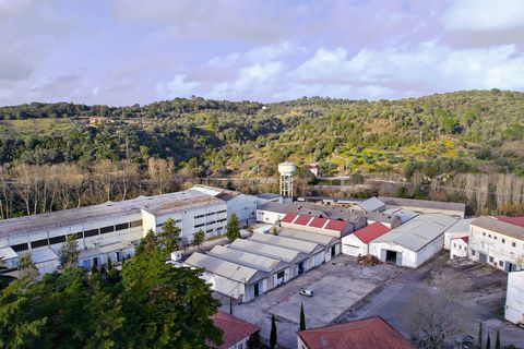 Located in Tomar. Unique Investment Opportunity: Former Paper Factory in Tomar with Logistic, Touristic, and Energy Potential We present an investment project in Tomar, featuring a vast land of 11 hectares and a built area of 25,000 square meters. Th...