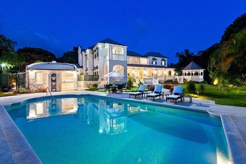 Located in St. James. Windward - a luxurious two-storey villa on Cooper Hill in Sandy Lane Estate with a swimming pool featuring 5 bedrooms suites and 6.5 bathrooms. The villa sits on over 1.5 acres of carefully landscaped grounds featuring “secret” ...
