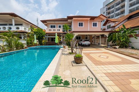 For SALE 2-storey Pool Villa House 3 Bedrooms 4 Bathrooms on Thep Prasit Road. Selling price is only 9,500,000 baht The house has 1 Maid Room, Large Car Parking, Swimming Pool with Salt System, 24 hours Security. The common fee is only 700 baht month...