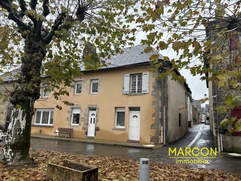 MARCON IMMOBILIER - CREUSE EN LIMOUSIN - REF 88224 - BENEVENT-L'ABBAYE SECTOR - Marcon Immobilier offers you this town house, located in the heart of Bénévent-l'Abbaye, close to all amenities. This house is composed on the ground floor of an entrance...