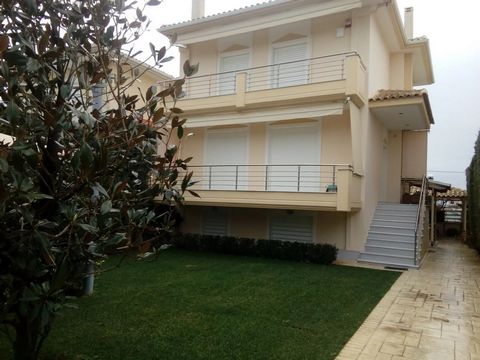 Detached house, 500m. from the sea. It is a recently constructed maisonette 183 sq. m. (3 levels) on a plot 340 sq. m. Construction year is 2010. It has main 2 entrances ( ground level, semi- basement ) The semi besement constists of 1 bedroom, kitch...