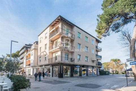 Presentamos a la venta un apartamento en el corazón de Riccione ubicado en el segundo piso de un edificio que tiene solo seis unidades residenciales en Viale Dante, la propiedad está ubicada a pocos pasos de Viale Ceccarini y ofrece una vista de Piaz...