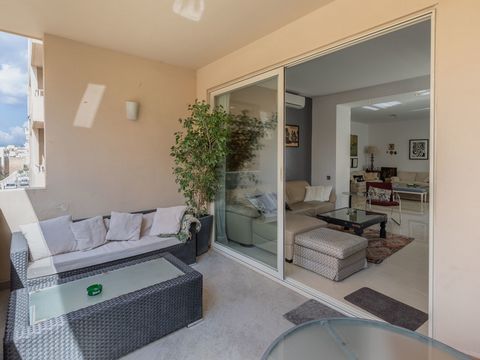 This bright and airy apartment is located in the residential town of Sliema just five minutes away from the promenade and close to all amenities. The property comprises of a spacious open plan dining and living area a TV room leading onto a medium si...