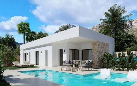 Villas for sale in Finestrat, Costa Blanca Various models of different typologies, signature homes, private pools, local stone, exceptional diffusion of natural light, optimal energy efficiency, perfect integration of interior and exterior space, are...