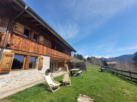 Located in Lassare, a quiet hamlet on Mont Chery, but just a few minutes drive from the heart of Les Gets, this truly stunning farmhouse is absolutely exceptional. * Accommodation - part one The farm has been split into three parts, allowing guests o...