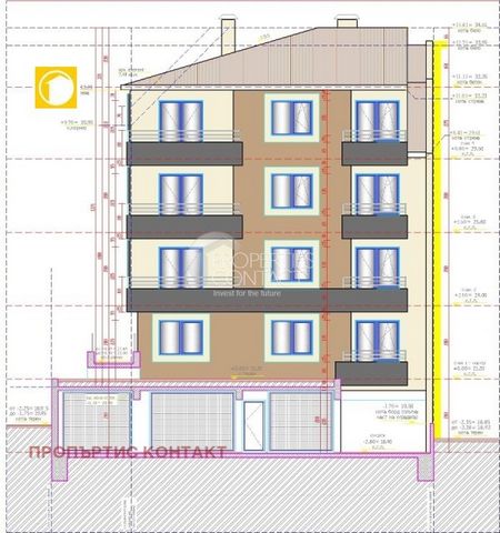 Reference number: 14016. Bargain for sale - one-bedroom apartment in a new residential building in Sozopol. The apartment is located on the first floor, with a net area of 47.17m2 and a total area of 52.90. It consists of an entrance hall, a living r...