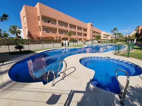 This is a wonderful first floor two bedroom, two-bathroom apartment situated in a popular community in the north end of Vera playa, near to Natsun.  This looked after and secure community boasts some well-maintained gardens, a communal swimming pool ...
