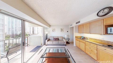 Enjoy the city life in this cozy Waikiki Park Heights corner unit residence. The unit comes fully furnished with newer kitchen appliances. Ideally located on vibrant Kuhio Avenue, you are just minutes away from restaurants, clubs, shopping, Kapiolani...