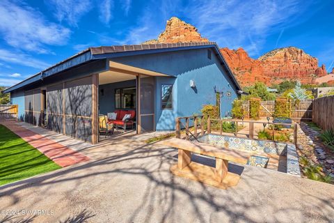 Welcome to Your Sedona Sanctuary - Perfect CHAPEL Location, NO HOA, Short Term Rental Friendly! This is more than a home; it's your gateway to Sedona's lifestyle. Nestled in the perfect Chapel location with jaw-dropping views of the Sisters Iconic Re...