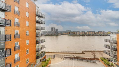 This breathtaking two-double-bedroom apartment showcases direct river views and resides within the highly sought-after Langbourne Place development in the prestigious Isle of Dogs, E14. Internally, the property encompasses approximately 900 sqft of l...