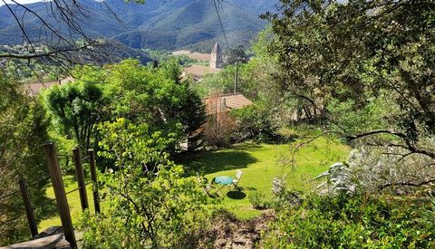 Very nice village with a shops and restaurants, 10 minutes drive to Lamalou les Bains, 15 minutes to Olargues and 45 minutes to Beziers. Beautiful property nestled in spectacular countryside offering 125 m2 of living space plus 2 independent en suite...