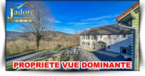 JADORRE IMMOBILIER presents this beautiful property in an IDYLIC setting with a view of the valley. Indeed this FARM is set on 1.6 Hectares of land only 10 minutes from GERARDMER, Lakes, Ski slopes. Surrounded by LUXURIANT nature, offering a setting ...
