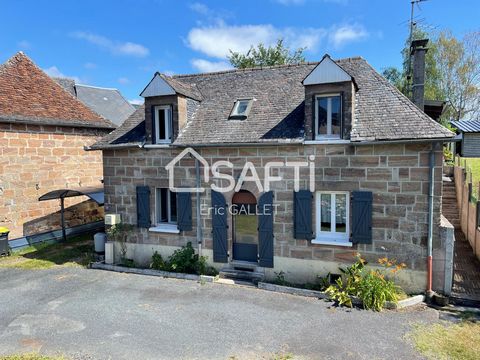 Located in Vars-sur-Roseix, 5 minutes from Objat, this charming brazier house enjoys a magnificent peaceful location at the bottom of a dead end and in the heart of a preserved countryside. It will offer a quiet living environment to its future owner...