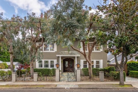 Rare opportunity to owner-occupied income generating classic 3-family home plus a separate charming cottage. All on one parcel. On an amazing 9300 sqft of flat lot in prime location just two blocks from the hustling and bustling Los Gatos downtown th...