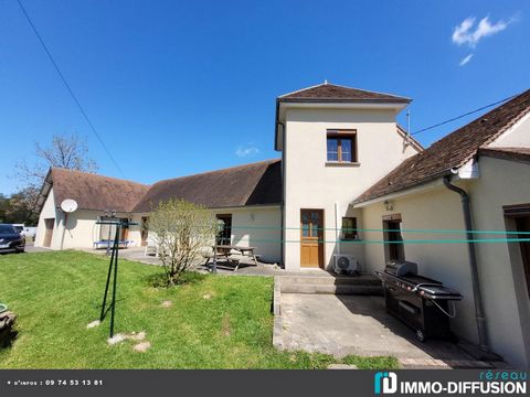 Fiche N°Id-LGB160549 : Saint marien, sector In a hamlet., House of about 160 m2 comprising 8 room(s) including 4 bedroom(s) + Land of 4167 m2 - View : Clear? the back - Traditional construction - Ancillary equipment: garden - courtyard - terrace - bo...