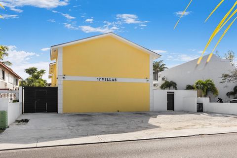 Located in beautiful Cable Beach, Nassau, Bahamas. This dream investment fourplex has been beautifully renovated, offering a blend of modern comfort and island charm. Each unit features spacious living areas & contemporary kitchens with all new appli...