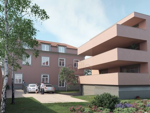 2 bedroom apartment with 96.50m2 + 25.7m2 balcony 1 parking space. New urban project, in a 'new' residential area under development in the surroundings of Carvalhido and Ramalde, benefiting from easy and quick access to the center and outside the cit...