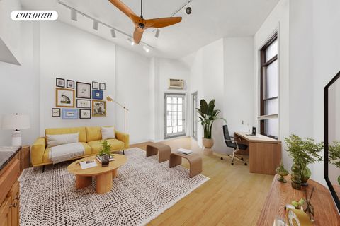 Nestled in the heart of the Upper West Side, this charming 1-bedroom apartment is situated on the first floor of a classic NYC brownstone. Move right in to this prewar home, boasting 12-foot ceilings, an updated open kitchen, and hardwood floors thro...