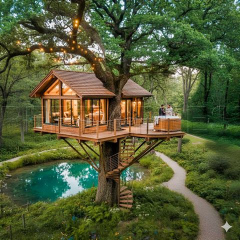 DOMAINE LUXUEUX D'HEBERGEMENTS INSOLITES EN PERIGORD