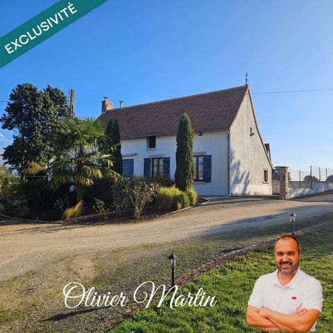 Maison de plain-pied 103 m² avec dépendances sur 2 790 m² de terrain clos – Environnement campagne calme