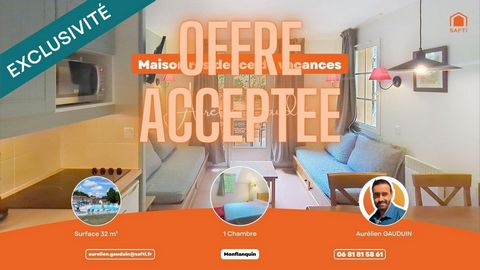 Maison T2 duplex dans résidence de vacances