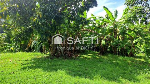 Terrain construcible de 1300 m² sur le françois