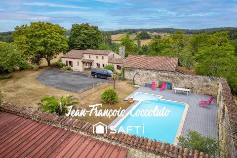 Belle maison en campagne avec piscine et grange