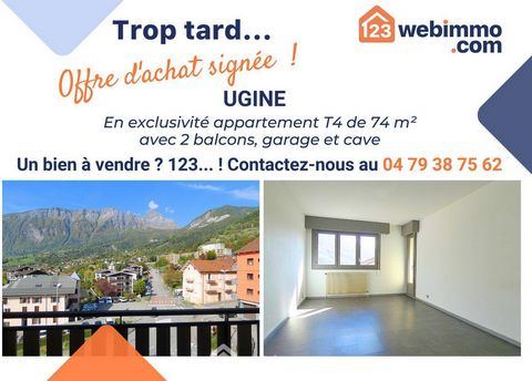 Appartement - 74m² - ugine