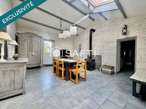 Longère avec piscine à 15min de l'océan