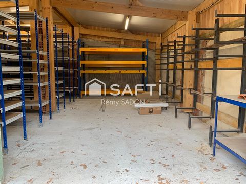 Dépôt idéal pour stockage et/ou atelier