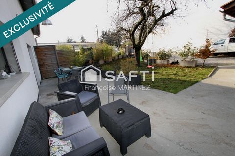 Atypique ! 2 habitations superbement agencées en 1 maison sur une belle parcelle de terrain arboré