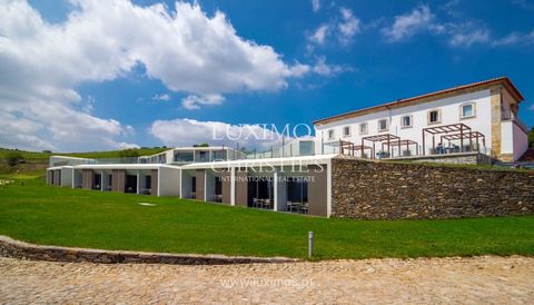 5 star Farm , surrounded by the beautiful vineyards of the  Douro region  and with stunning views to the mountains . Inserted in a farm with 224,027 m2 of vineyard, 5.075 m2 of covered area and 4.420 m2 of garden spaces. The enterprise offers : 42 ro...