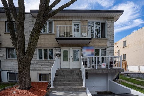 OCCUPANCY JULY 2024! Very nice semi-detached triplex with garage and yard located in Anjou near all services. Building very well maintained and renovated over the years. Turnkey building, it offers 2 X 5 1/2 renovated as well as 1 X 3 1/2 renovated. ...