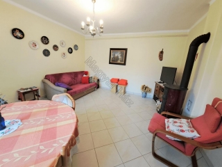 Price: €118.990,00 Category: House Area: 120 sq.m. Plot Size: 1067 sq.m. Bedrooms: 3 Bathrooms: 1 Location: Countryside £102.709 excluding 4% tax Commission to be added Fine, good renovated family home not far from a beautiful swimming paradise and t...