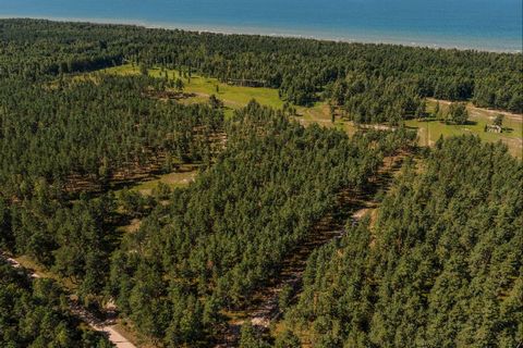 Property consists of 44ha (hectares) or 440'000m2 (square meters) plot of land that is divided into 8 seperate land units and located by Baltic Sea in North-West Latvia. - Just 250 meters to the sea from land plot borders. The property is surrounded ...