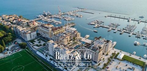 This beautiful, luxurious duplex penthouse with seaview is located in high end marina resort in Tivat. It is still under construction, planned to be finished mid 2024. It is a frontal penthouse with a 180 degrees sea view, on the 6th and 7th floor. A...