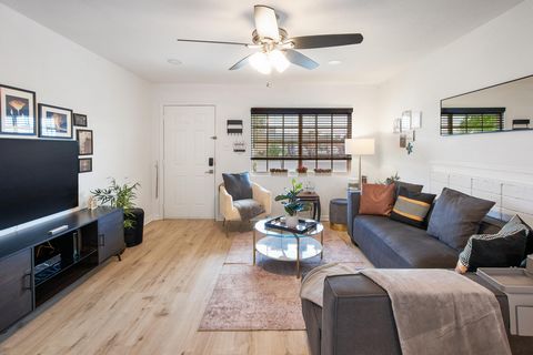 This beautifully updated 4-bedroom, 2-bath home offers a unique studio space with excellent Airbnb potential. Nestled on a generous 1,506 sq ft lot, it's conveniently located near renowned festivals such as Coachella and Stagecoach. The expansive 9,1...