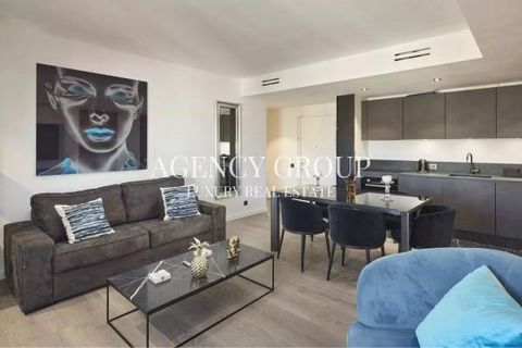 Located in the heart of Cannes, just a few steps from the prestigious Croisette, the Palais des Festivals and the rue d'Antibes, we offer you this charming contemporary 4-room apartment of 100m2. In a luxury residence on a high floor, it benefits fro...