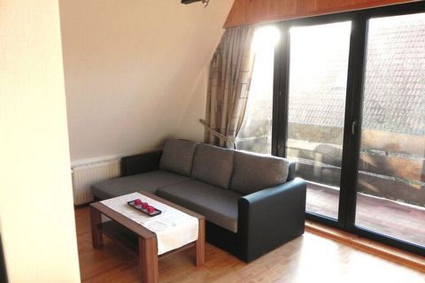 Het vakantieappartement (Ditzum Birkenstraße 8) heeft een gecombineerde woonkamer, een kleine kitchenette, een eethoek, een zithoek, een wandmeubel, satelliet-tv, een hifi-installatie, een slaapkamer en een doucheruimte. Het is volledig ingericht en ...