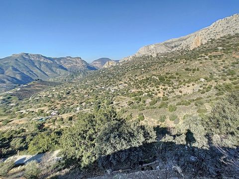 Unieke kans in het natuurpark Teja, El Chorro: perceel van 27.751 m² op een steenworp afstand van de Caminito del Rey
