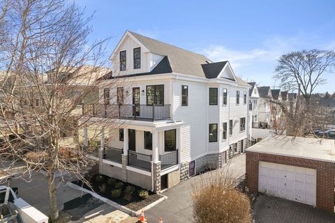 This stunning gut-renovated home just outside of Davis Square offers luxury living at its finest. Boasting over 4,100 square feet of living space across 4 floors, this property features 5+ spacious bedrooms and 4.5 beautifully appointed bathrooms. St...