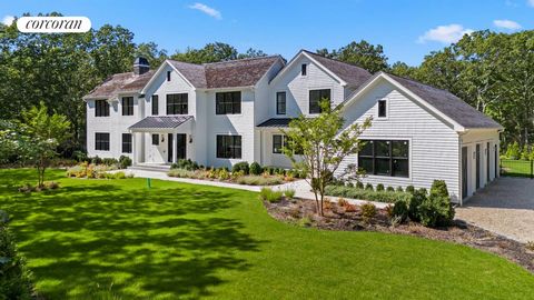 Sophisticated new construction sited on 4.9 +/- acres of privacy. Ready to Move in! Elegance and openness await in this stunning 8,635 sq. ft home featuring 8 generous bedrooms, 7 full baths, and 3 half baths. Enter through the elegant foyer to disco...